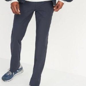 OLD NAVY Straight Go-Dry Cool Hybrid Pants for Men 1- 36W 30L NAVY 1- 38W 30L